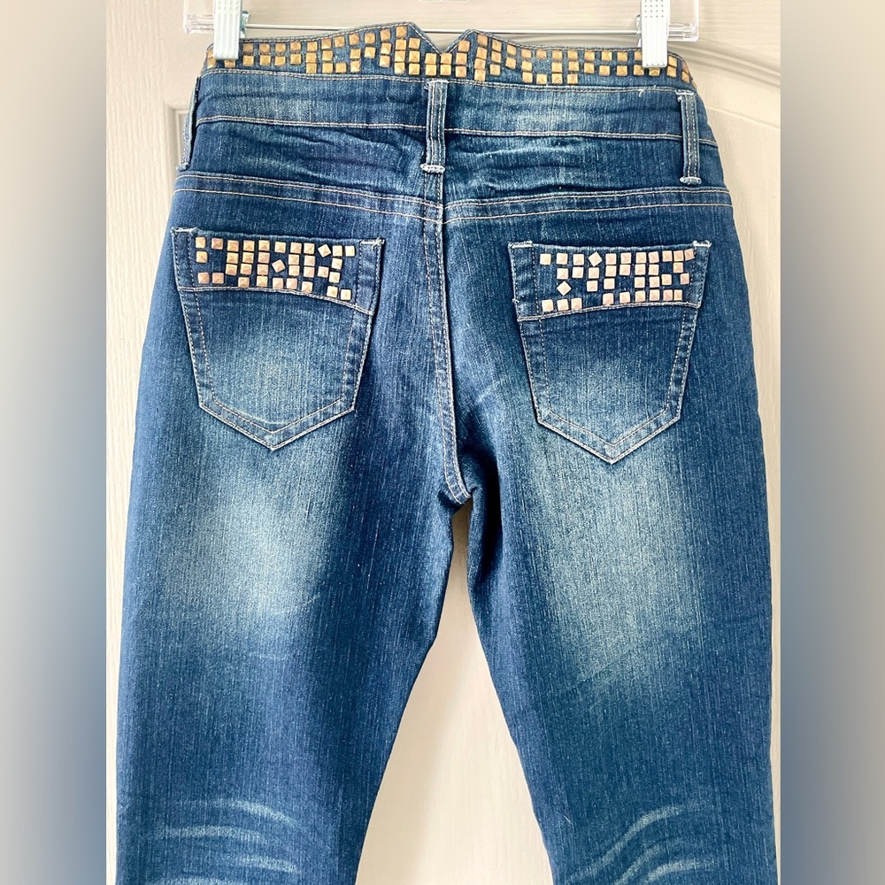 Rock & Roll Studded Jeans By Blues Society